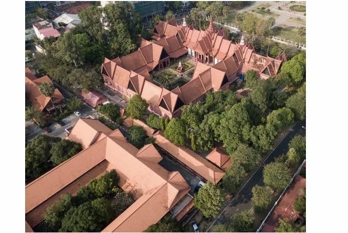 le musée national à Phnom Penh