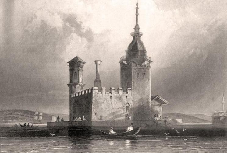 Tour de léandre histoire