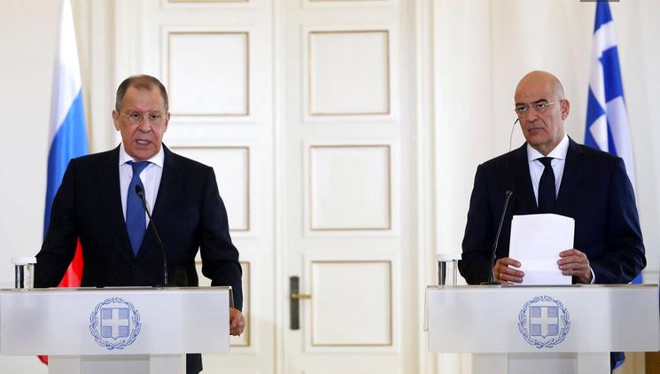 Russie Grèce contre l'Europe