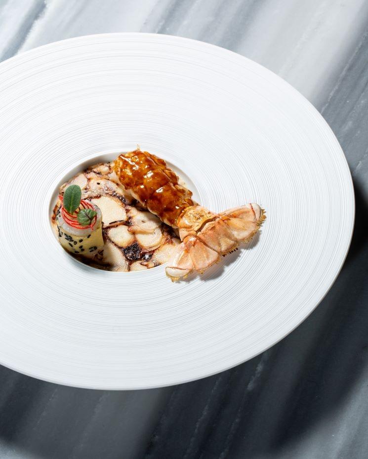 Langoustine au Pavillon d'Athènes