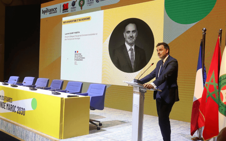 Laurent Saint-Martin au Forum des affaires