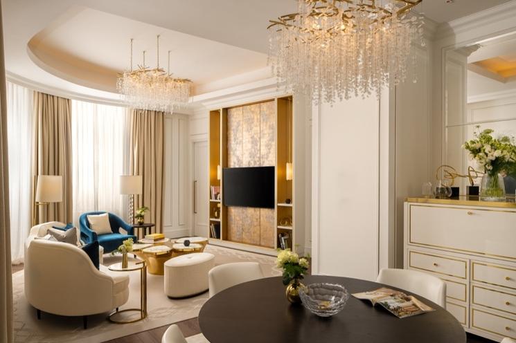 Le Corinthia Grand Hotel du Boulevard Bucarest suite signature