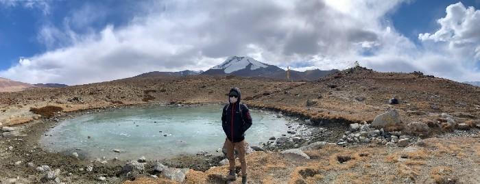 Le lac sacré dans la vallée de la Markha