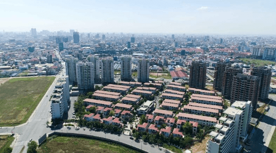 Le quartier de Russey Keo, à Phnom Penh, où Frédéric D. abusait d’enfants en 2019-2020