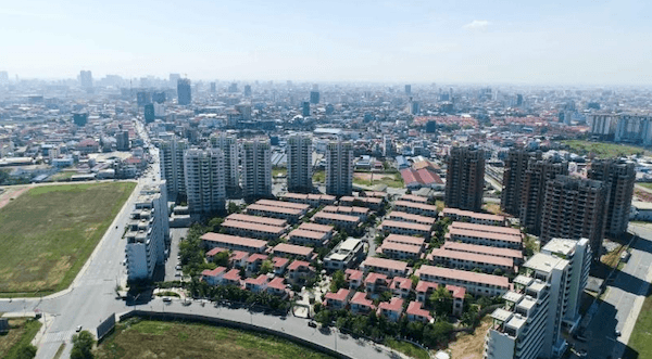 Le quartier de Russey Keo, à Phnom Penh, où Frédéric D. abusait d’enfants en 2019-2020