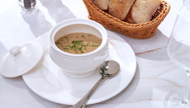 soupe aux champignons