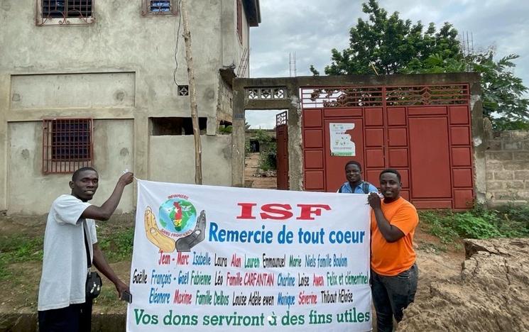 ISF et les donateurs mis à l'honneur par les Togolais pour leurs dons