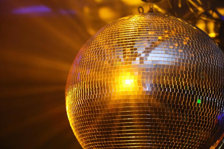 photo d'une boule disco