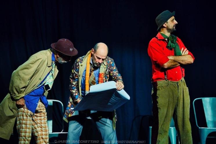 Les vieux clowns représentation