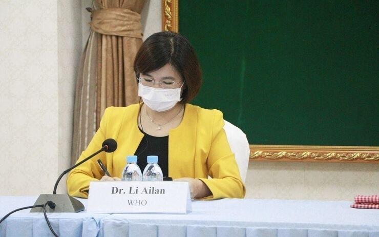 Li Ailan, la représentante de l'Organisation Mondiale de la Santé au Cambodge