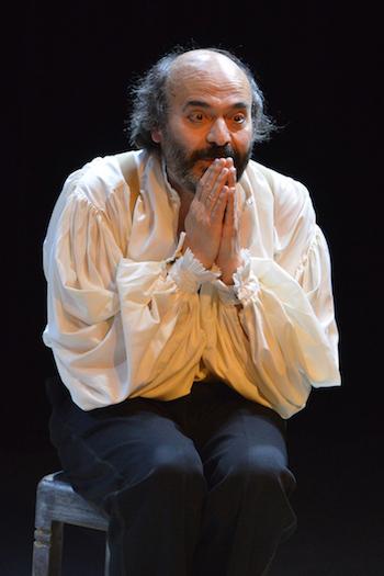 Jean-Vincent Brisa dans Molière et moi, photo Lilian Sabatier