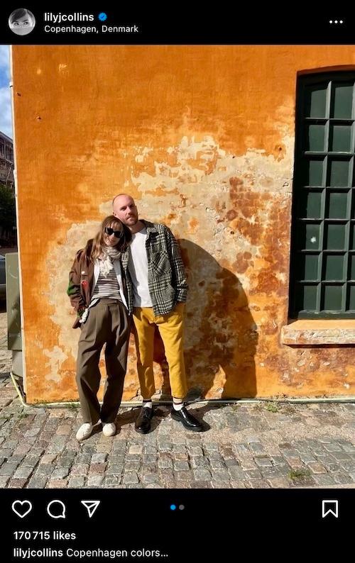 Lily Collins visite le Danemark