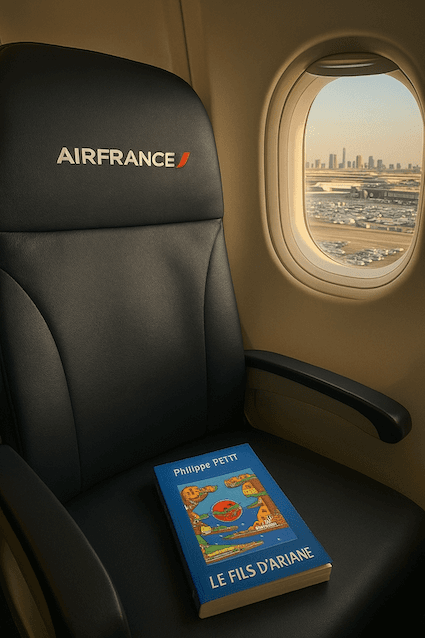 Livre voyageur sur Air France KLM