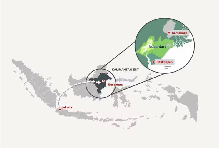 Localisation d’IKN