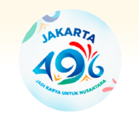Logo anniversaire Jakarta