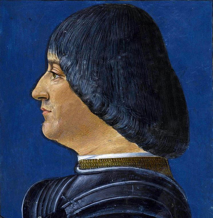 Ludovic le More miniature de Giovanni Ambrogio de Predis