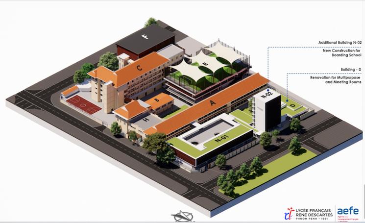 Lycée descartes apres travaux