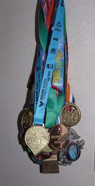 Médaille Marathon Valence 2019