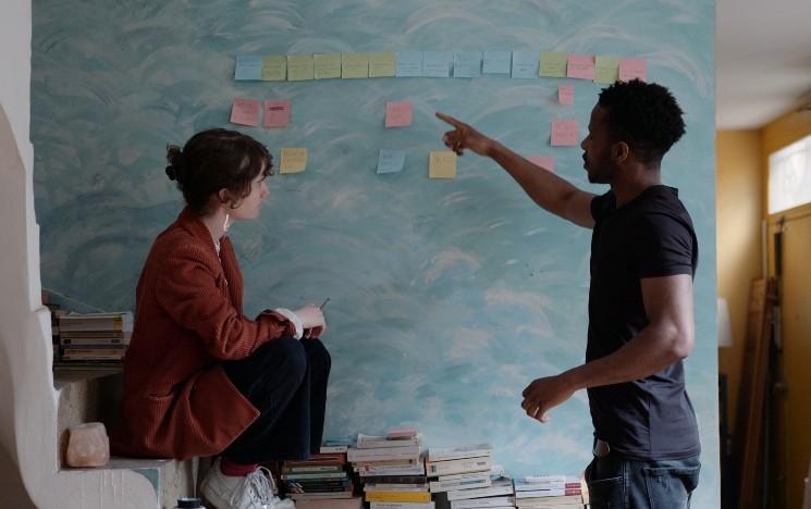 Mamadou le réfugié guinéen avec lequel Youth Visions a tourné à Paris