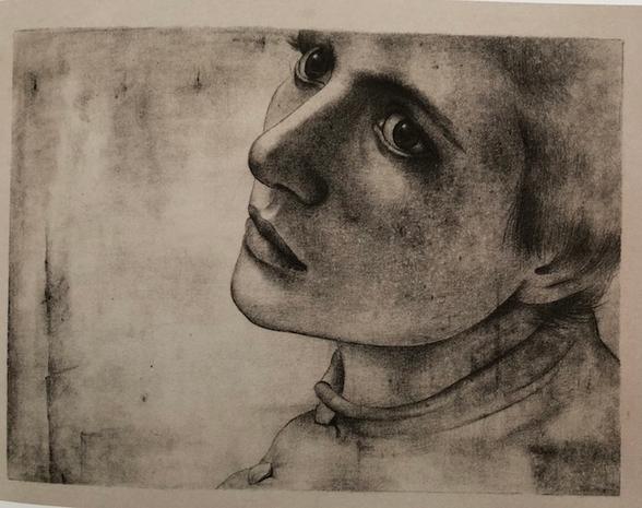 Mademoiselle Falconetti Valentine Hugo portrait