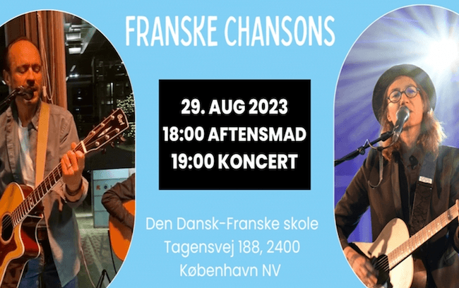 Magali Michaud et Frederic GK en concert à Copenhague