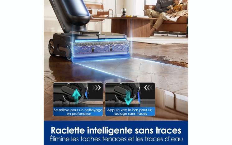 Aspirateur laveur Tineco dans un intérieur moderne