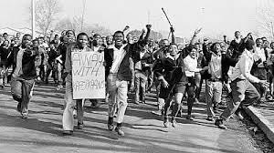 Des manifestants de soweto