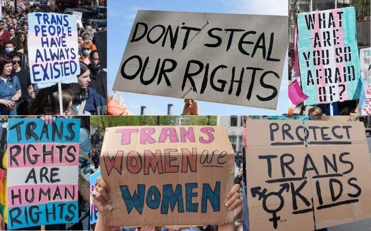 Manifestations LGBT+ Londres