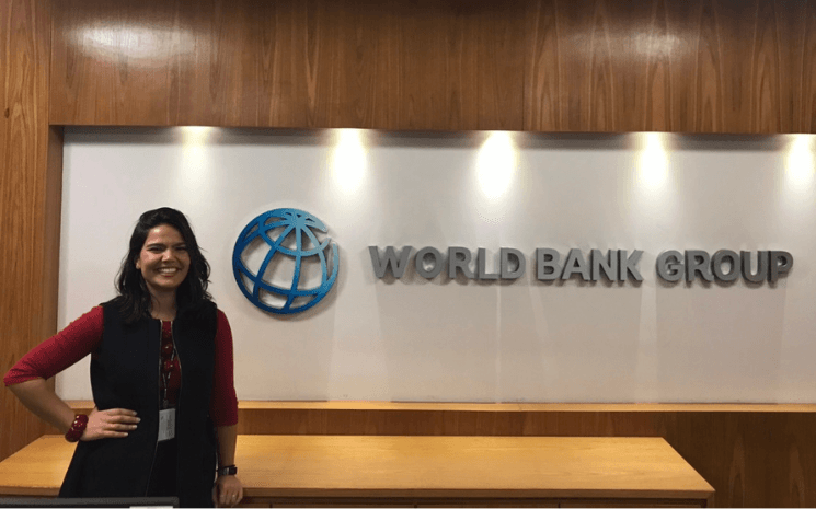 Mariana Martins, Consultante à la Banque mondiale en 2019