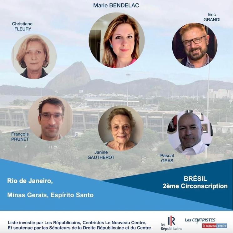 Marie Bendelac liste La France au coeur élections consulaires rio