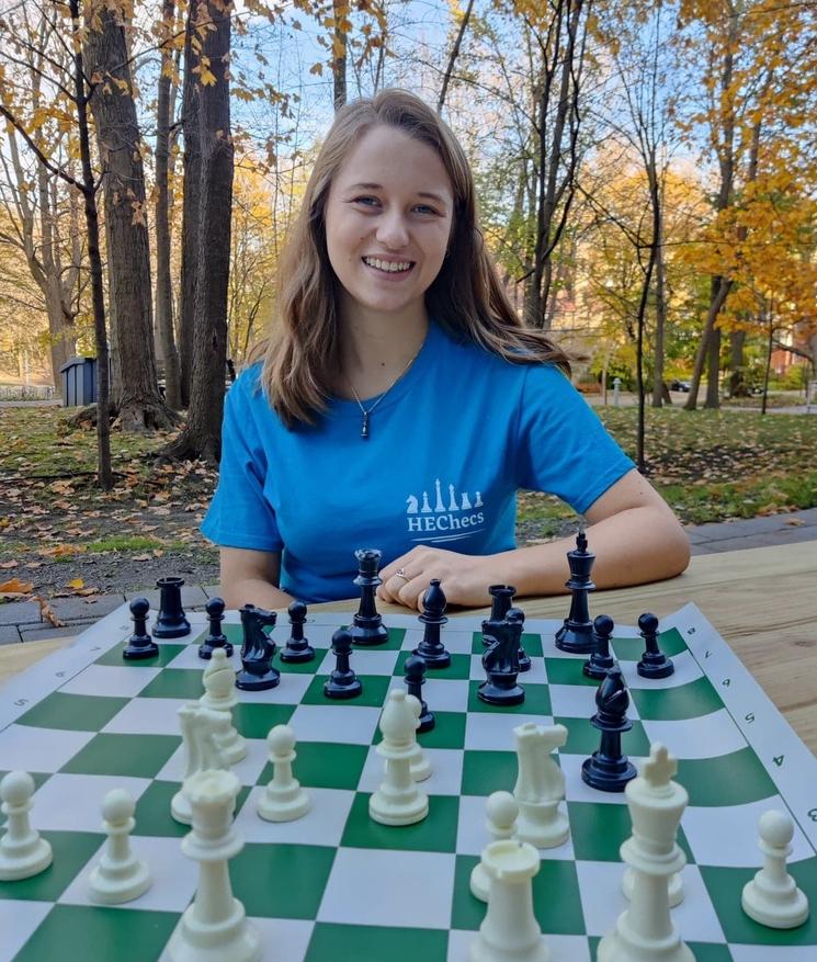 Marine, étudiante à HEC Montréal
