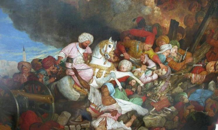 Massacre des Janissaires, Charles-Emile Callande de Champmartin, 1826