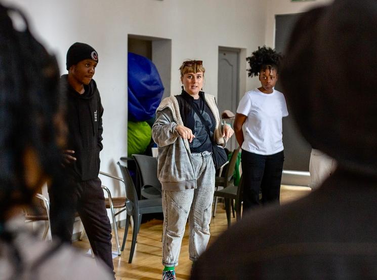 Muriel HUET en Afrique du Sud