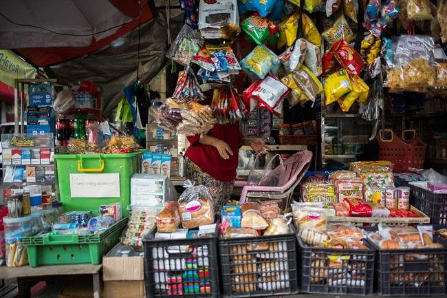 San San Lwin, 38 ans, épicière