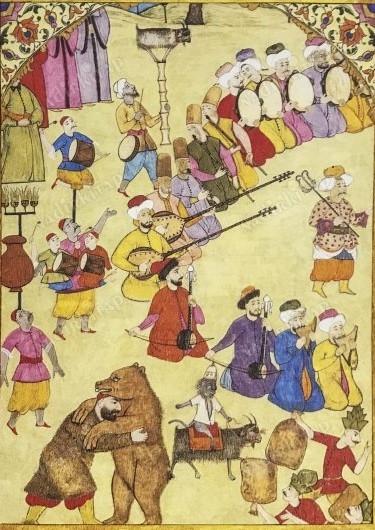 Miniature de l'époque d'Ahmed III