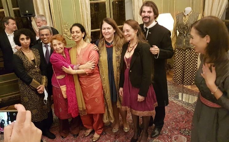 Mohanjeet Grewal à l'ambassade de l'inde à Paris