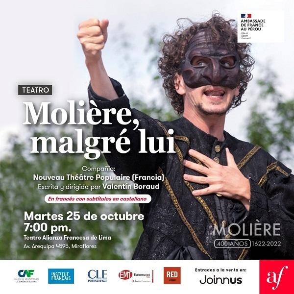« Molière, malgré lui » au théâtre de l'Alliance Française de Miraflores