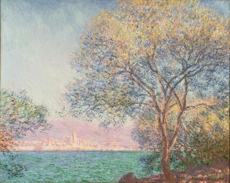 Claude Monet – Antibes au matin (1888)