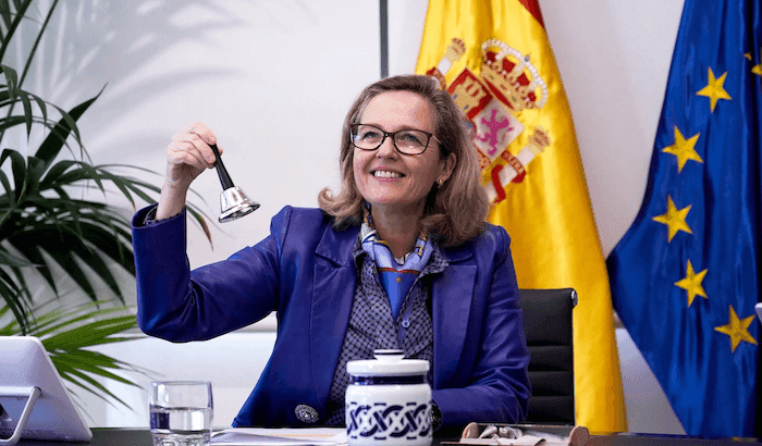 Nadia Calviño a l'ecofin