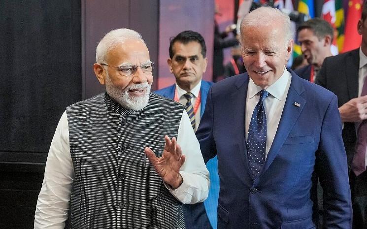 Narendra Modi et Joe Biden au G20 à Bali
