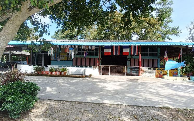 Vue de l'ecole maternelle Natacha a Krabi