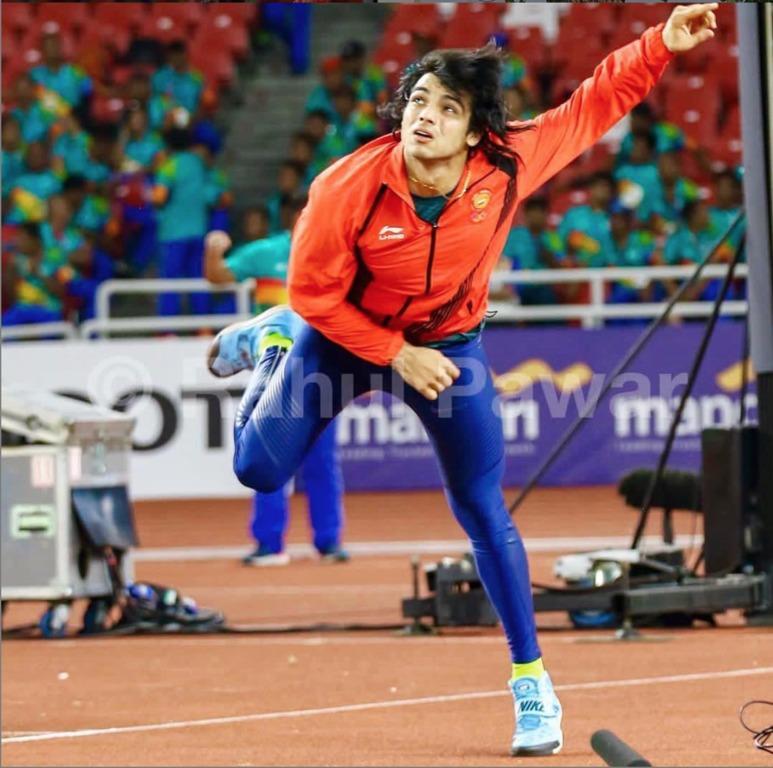 Neeraj Chopra Javelot Inde 2018