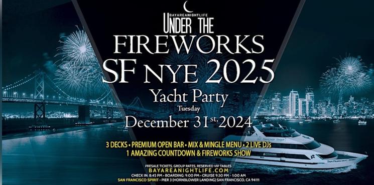 Réveillon du Nouvel and avec croisière et feux d'artifices