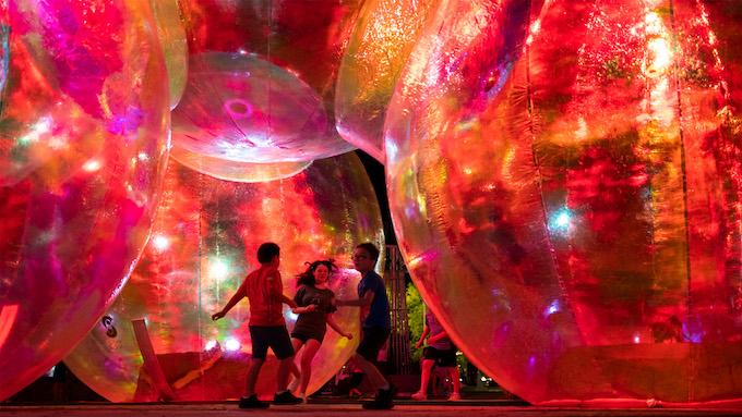 spectacle de lumière evanescent