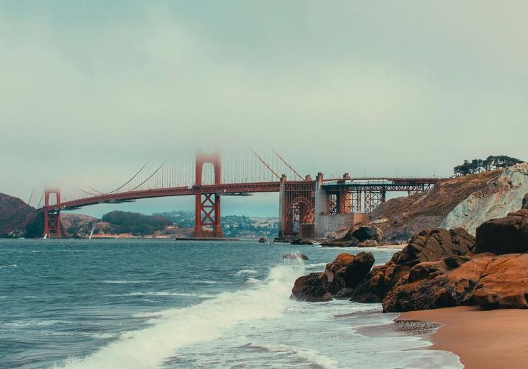La plage de North Beach à San Francisco