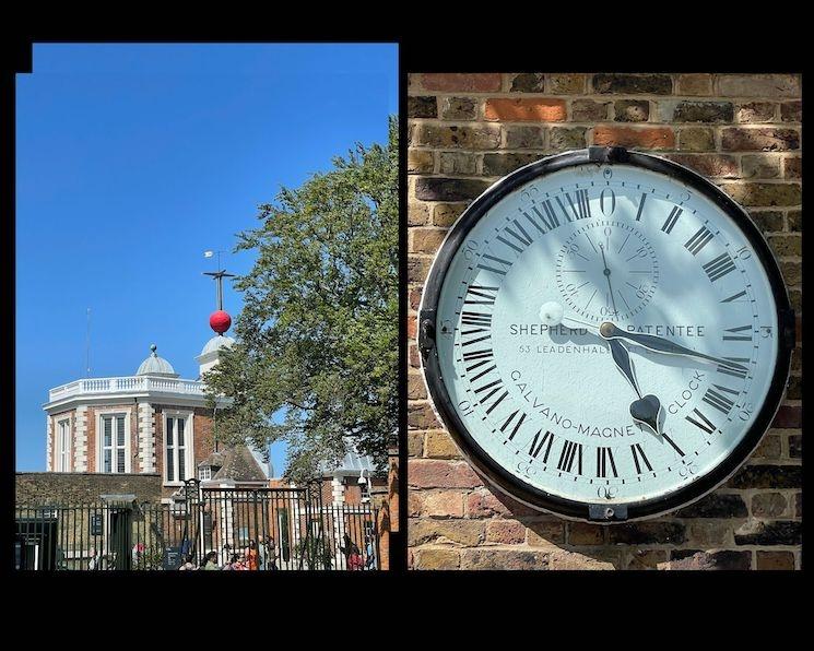 L’Observatoire de Greenwich : the Time Ball & the Shepherd 24-hour Gate Clock