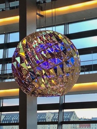 lampe Olafur Eliasson Opera Copenhague