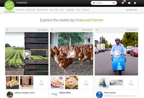 open taste singapour