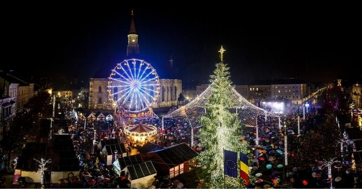 marché Noel Cluj