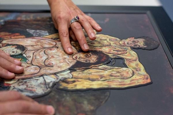 maquette tactile Alexandra Verdeil